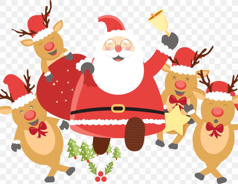 Santa Clauss Reindeer Christmas Gift, PNG, 1122x868px, Santa Claus, Art, Cartoon, Child, Christmas Download Free