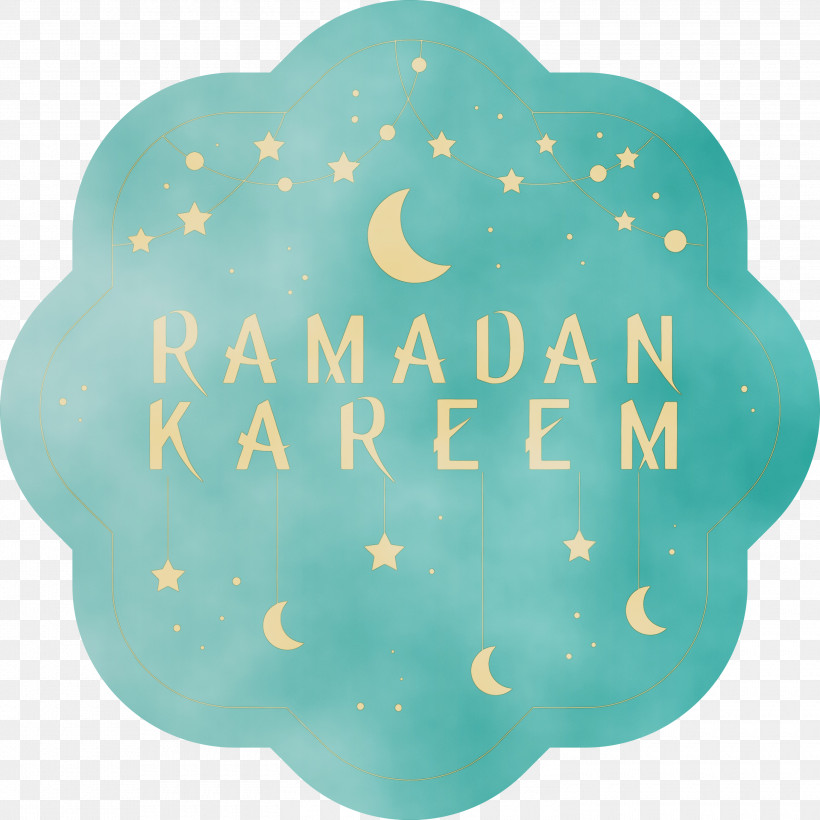 Aqua M Turquoise Font Text Microsoft Azure, PNG, 3000x3000px, Ramadan, Aqua M, Microsoft Azure, Paint, Ramadan Kareem Download Free