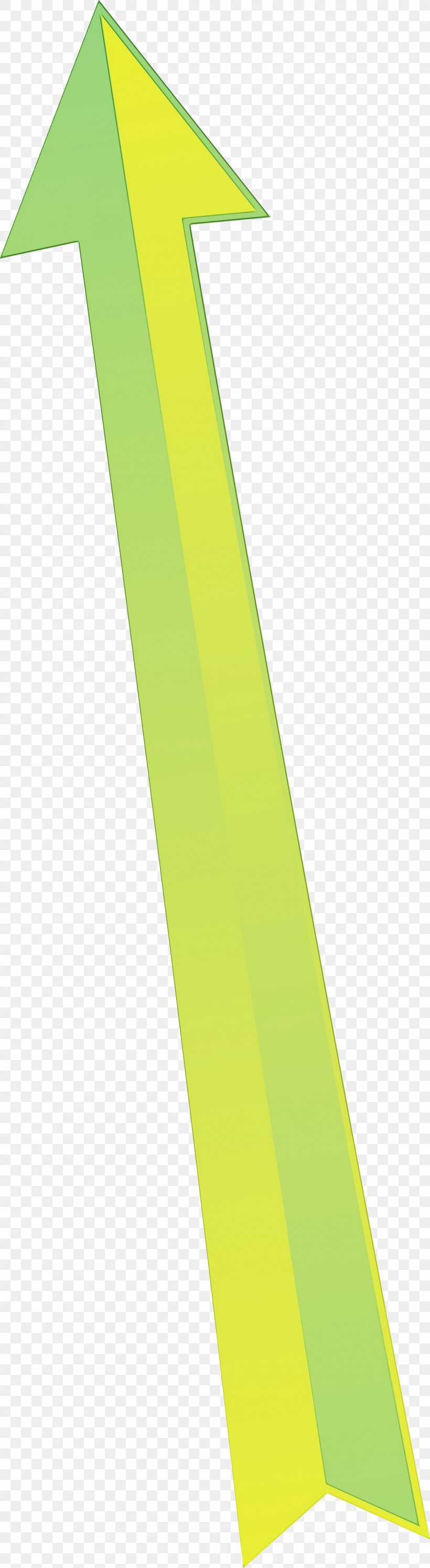 Green Yellow Line Material Property Rectangle, PNG, 1169x4261px, Rising Arrow, Green, Line, Material Property, Paint Download Free
