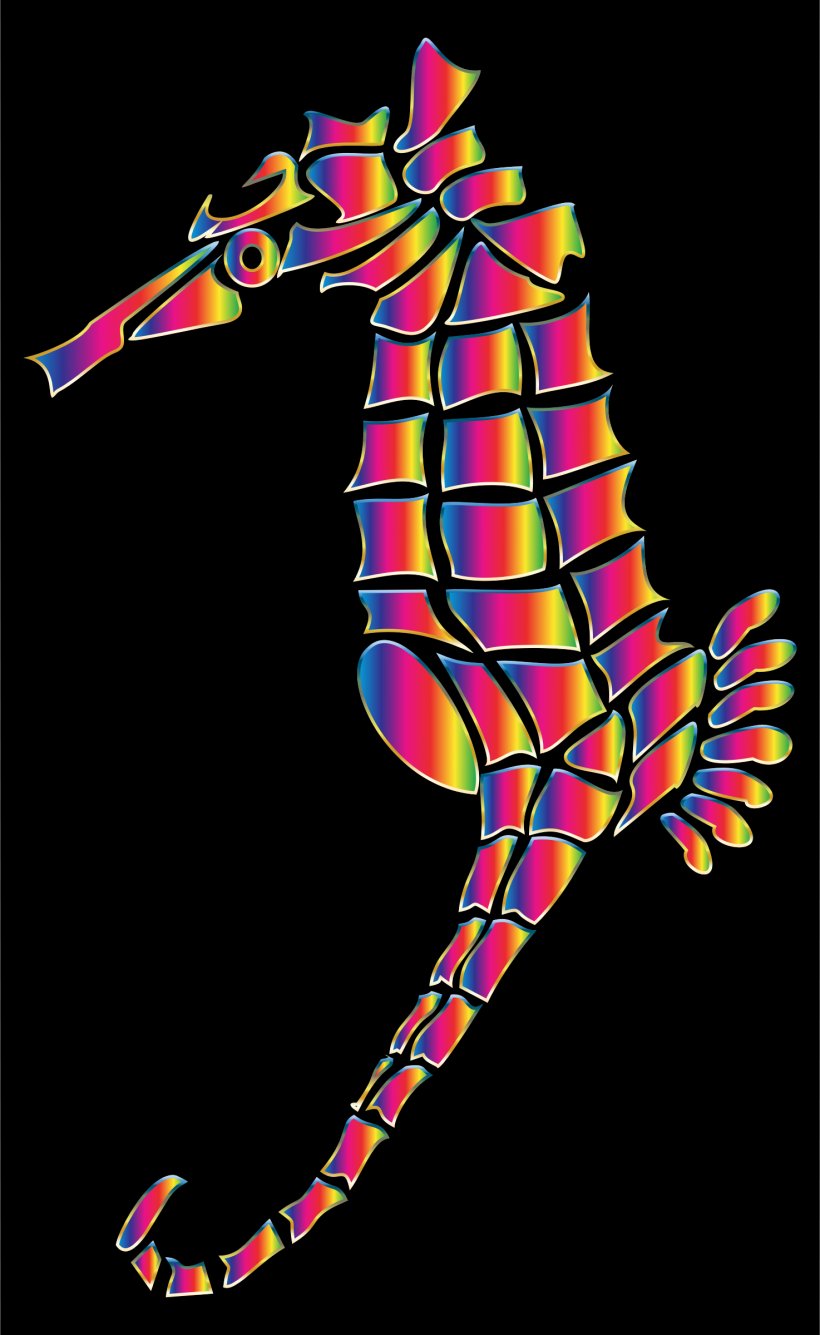 Seahorse Silhouette Clip Art, PNG, 1474x2400px, Seahorse, Animal, Art, Fish, Metallic Color Download Free