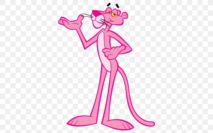 T-shirt Inspector Clouseau The Pink Panther Cartoon, PNG, 512x512px, Tshirt, Animal Figure, Area, Art, Artwork Download Free