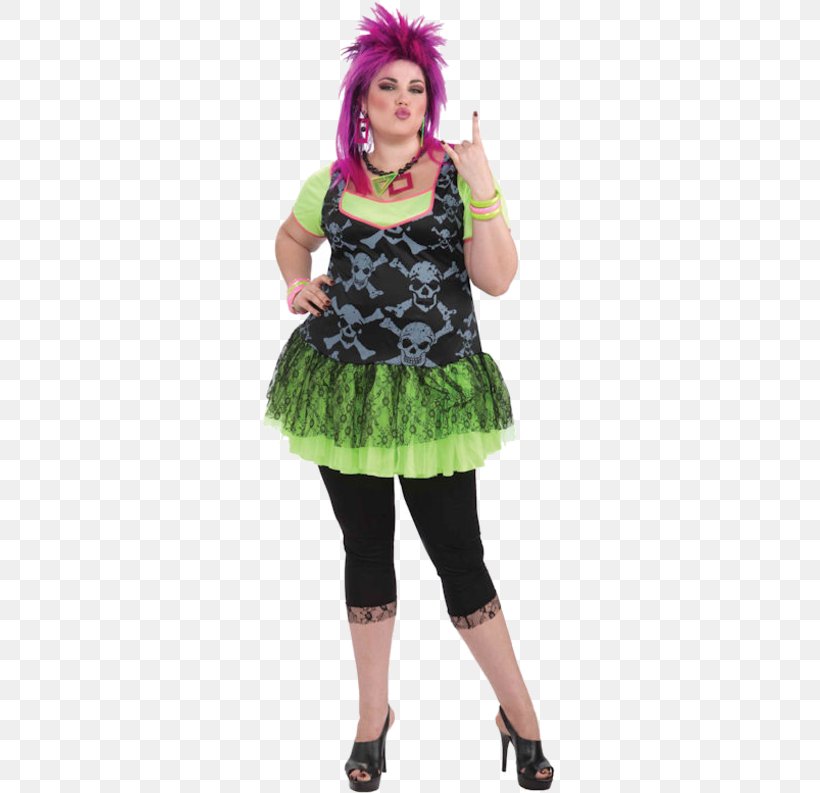 1980s Halloween Costume Punk Rock Clothing, PNG, 500x793px, Costume, Buycostumescom, Clothing, Costume Jewelry, Dress Download Free