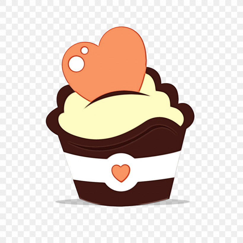 Cartoon Cupcake Food Muffin Baking Cup, PNG, 1024x1024px, Watercolor, Baking Cup, Cartoon, Cupcake, Dessert Download Free