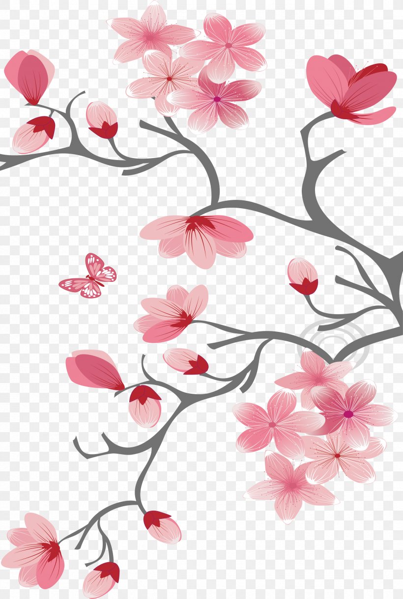Cherry Blossom Computer File, PNG, 2377x3539px, Cherry Blossom, Blossom, Branch, Cerasus, Cherry Download Free