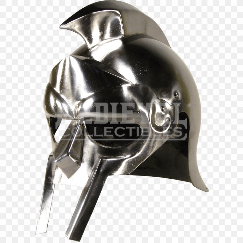 Helmet Maximus Components Of Medieval Armour Gladiator Galea, PNG, 850x850px, Helmet, Ancient Rome, Armour, Barbute, Components Of Medieval Armour Download Free