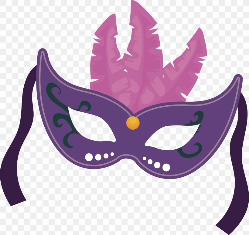 Mask Purple Carnival, PNG, 3366x3181px, Mask, Carnival, Drawing, Ifwe, Magenta Download Free