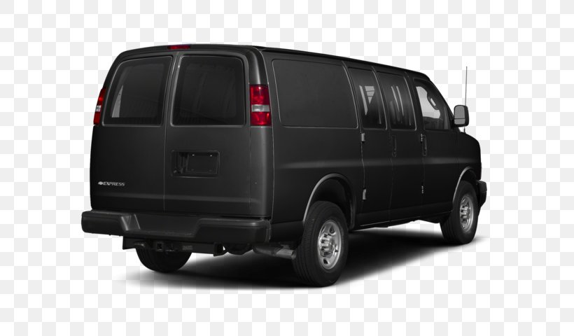 Compact Van Chevrolet Car General Motors, PNG, 640x480px, 2018 Chevrolet Express, 2018 Chevrolet Express Cargo Van, Compact Van, Automotive Exterior, Automotive Tire Download Free