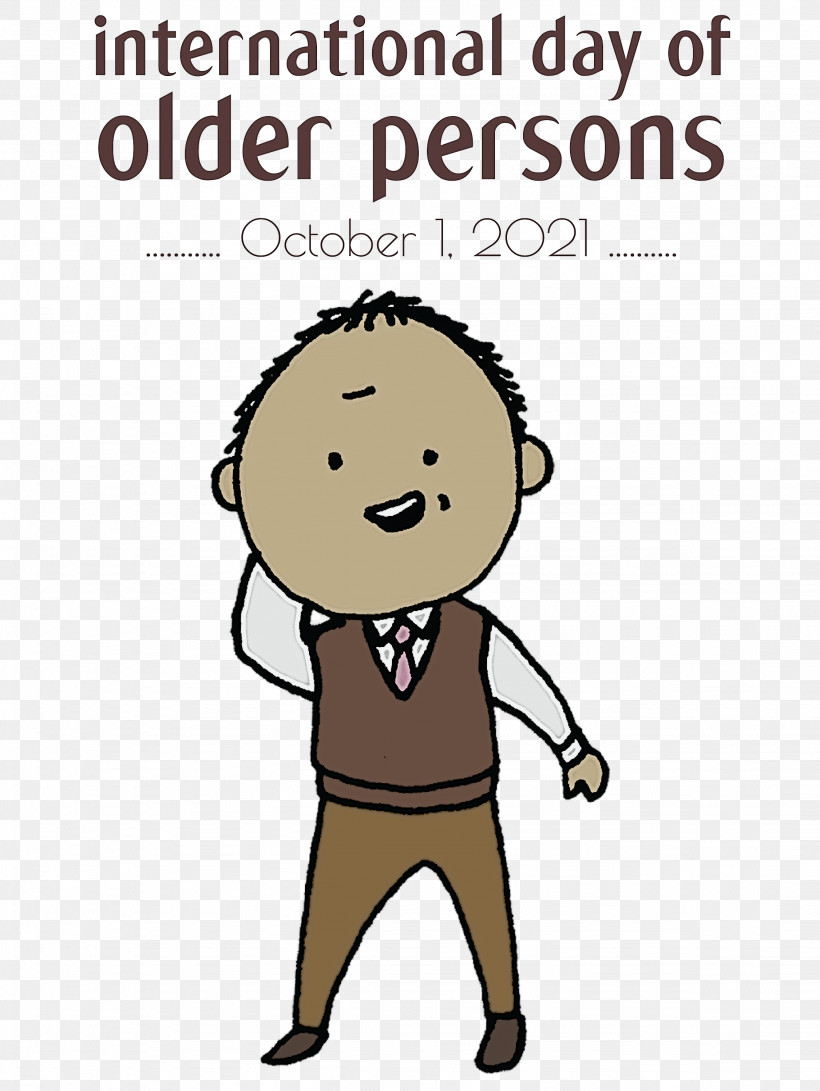 International Day For Older Persons Older Person Grandparents, PNG, 2253x3000px, International Day For Older Persons, Ageing, Caricature, Cartoon, Grandparents Download Free