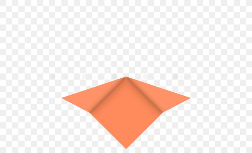 Line Triangle Origami, PNG, 500x500px, Origami, Orange, Rectangle, Stx Glb1800 Util Gr Eur, Triangle Download Free