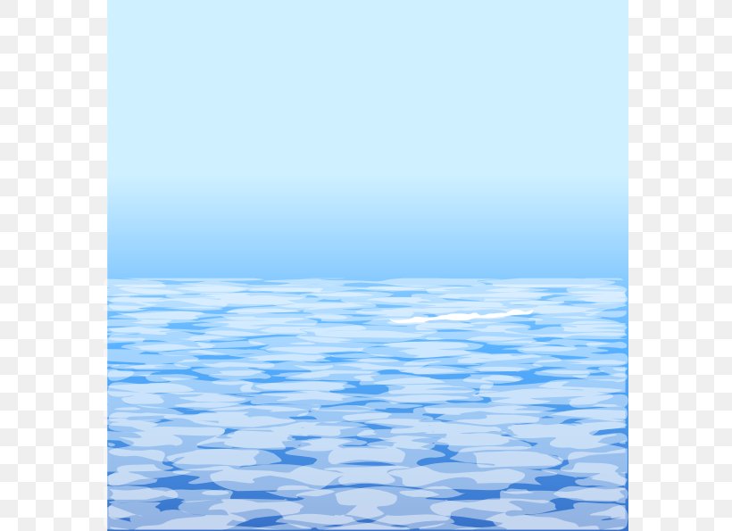 Sea Ocean Clip Art, PNG, 588x595px, Sea, Aqua, Atmosphere, Azure, Blue Download Free