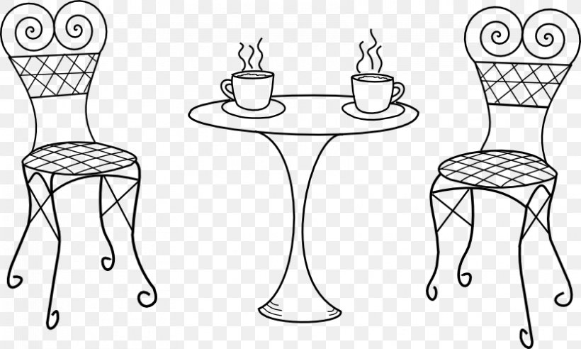 Table Chair /m/02csf Drawing Line Art, PNG, 835x501px, Table, Animal, Area, Artwork, Black And White Download Free