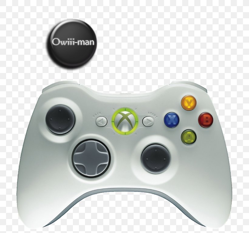 Xbox 360 Controller Xbox One Controller Game Controllers Microsoft, PNG, 757x766px, Xbox 360, All Xbox Accessory, Computer Component, Electronic Device, Game Controller Download Free