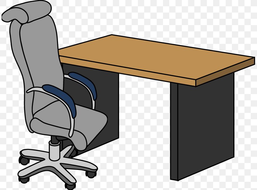 Desk Table Office Chair Furniture, PNG, 809x606px, Desk, Cartoon, Chair,  Furniture, Japanese Grammar Download Free
