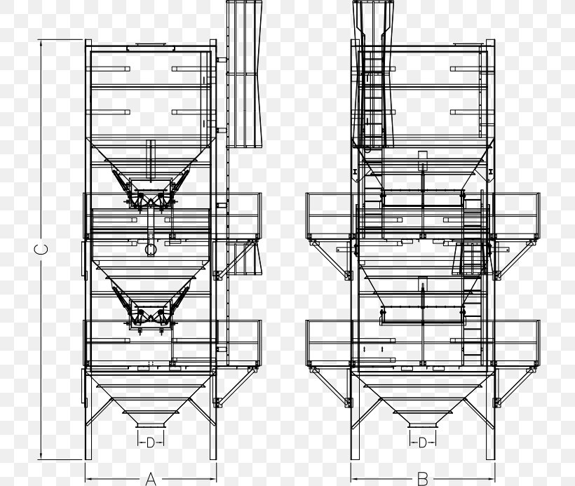 Truck Scale Measuring Scales Architecture Technical Drawing Weight, PNG, 723x693px, Truck Scale, Architecture, Artwork, Black And White, Computeraided Design Download Free