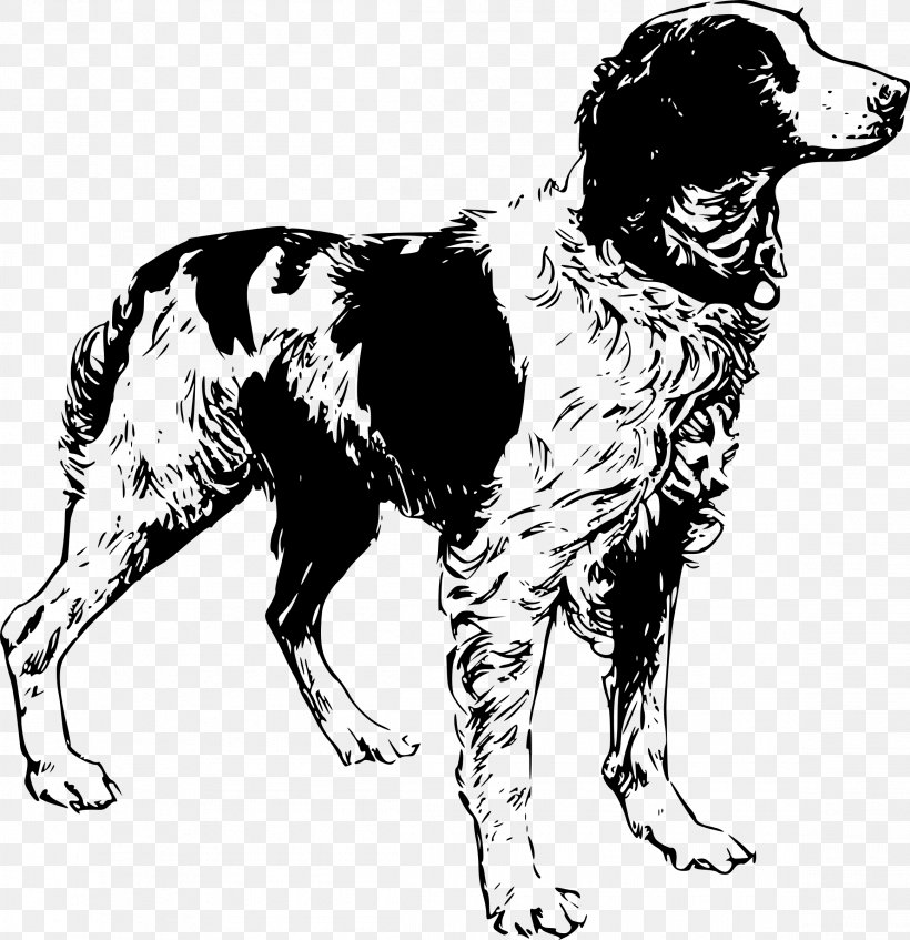 Brittany Dog Clumber Spaniel Clip Art, PNG, 2321x2400px, Brittany Dog, Black And White, Breed, Brittany, Carnivoran Download Free