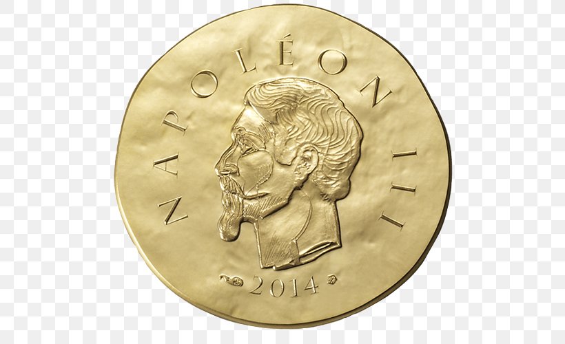 Coin Monnaie De Paris Gold Napoléon Currency, PNG, 500x500px, 50 Euro Note, Coin, Currency, Euro, Euro Coins Download Free