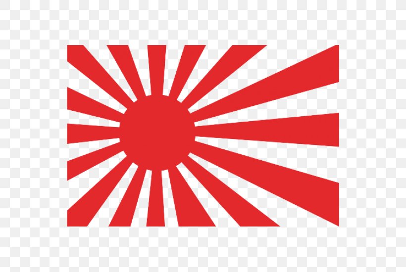 Flag Of Japan Rising Sun Flag Empire Of Japan, PNG, 550x550px, Japan, Area, Brand, Decal, Empire Of Japan Download Free