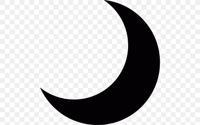 Lunar Phase Moon Crescent, PNG, 512x512px, Lunar Phase, Black, Black And White, Crescent, Full Moon Download Free