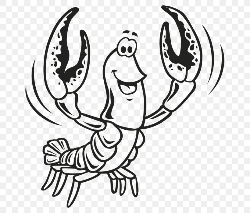 Homarus Black And White Drawing Visual Arts Clip Art, PNG, 687x700px, Watercolor, Cartoon, Flower, Frame, Heart Download Free