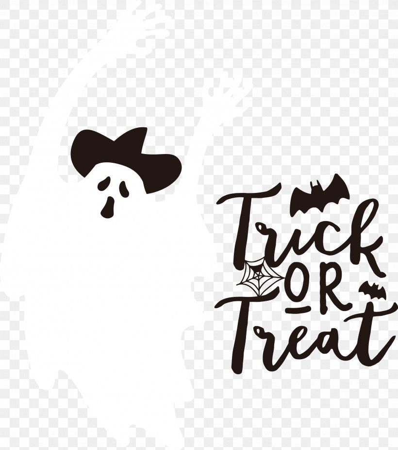 Trick Or Treat Trick-or-treating Halloween, PNG, 2656x3000px, Trick Or Treat, Biology, Black, Black And White, Cartoon Download Free
