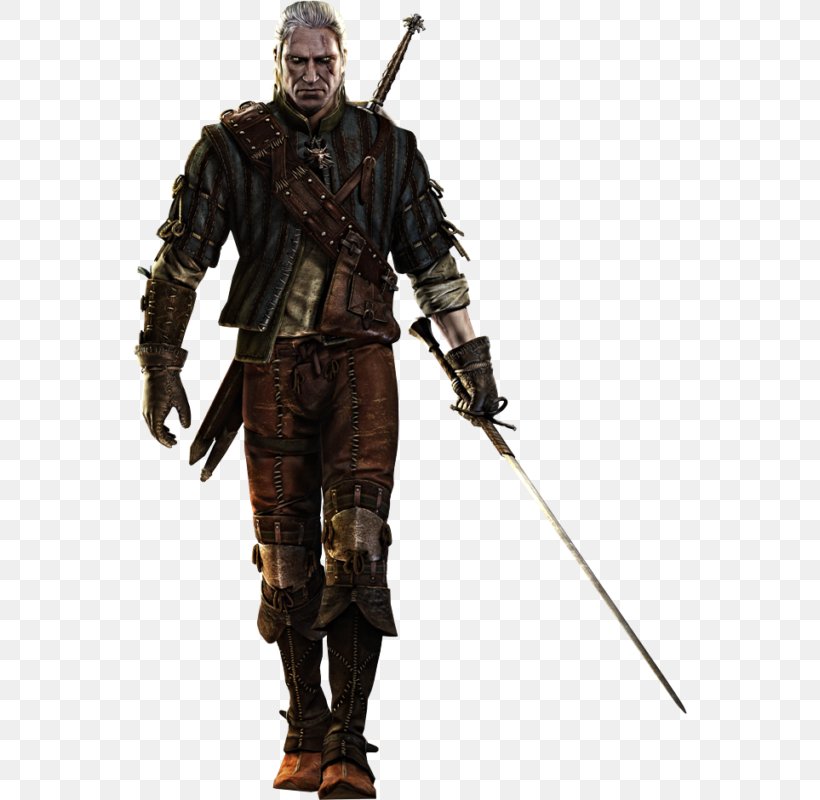 The Witcher 2: Assassins Of Kings The Witcher 3: Wild Hunt – Blood And Wine Geralt Of Rivia The Witcher 3: Hearts Of Stone Sword Of Destiny, PNG, 555x800px, Witcher 2 Assassins Of Kings, Action Figure, Andrzej Sapkowski, Armour, Cold Weapon Download Free