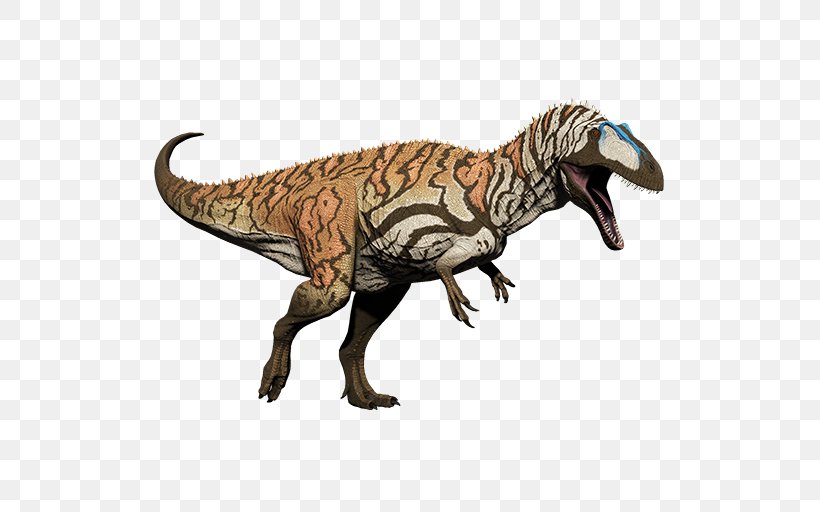Tyrannosaurus Primal Carnage: Extinction Acrocanthosaurus Carnotaurus, PNG, 512x512px, Tyrannosaurus, Acrocanthosaurus, Animal Figure, Carnotaurus, Deviantart Download Free