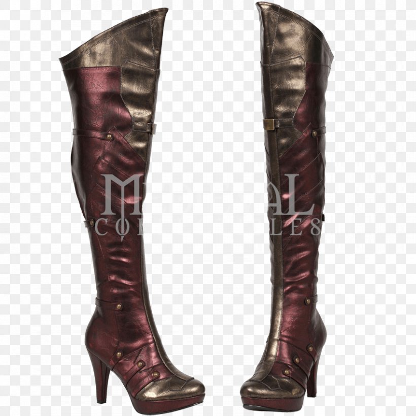 Wonder Woman Knee-high Boot Thigh-high Boots High-heeled Shoe, PNG, 850x850px, Watercolor, Cartoon, Flower, Frame, Heart Download Free