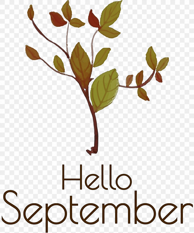 Hello September September, PNG, 2496x3000px, Hello September, Difficult, Done, Flower, Leaf Download Free