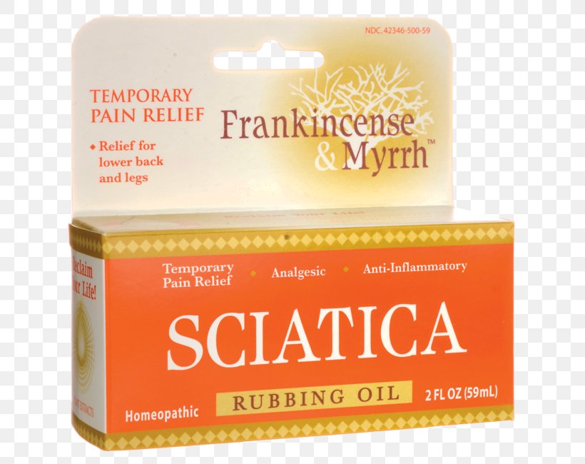 Sciatica Back Pain Myrrh Sciatic Nerve Oil, PNG, 650x650px, Sciatica, Ache, Back Pain, Brand, Essential Oil Download Free