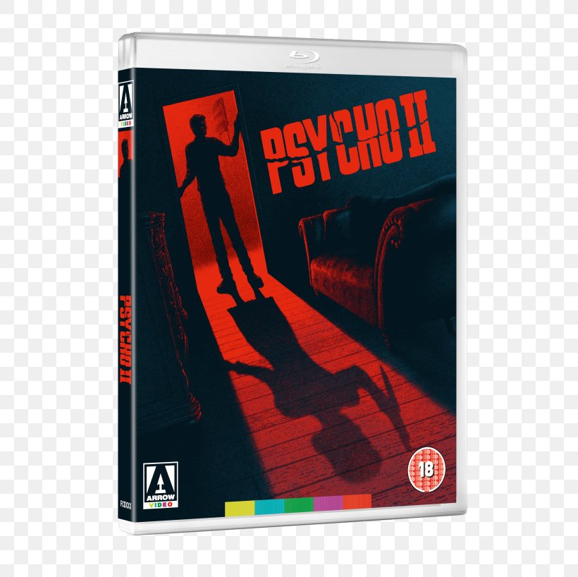 Blu-ray Disc DVD Psycho Horror Norman Bates, PNG, 610x818px, Bluray Disc, Advertising, Anthony Perkins, Arrow Films, Blood Rage Download Free