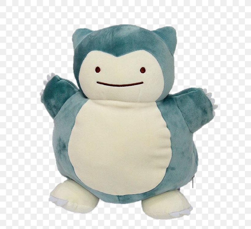 Stuffed Animals & Cuddly Toys Plush Ditto Snorlax, PNG, 750x750px, Stuffed Animals Cuddly Toys, Action Toy Figures, Child, Cotton, Ditto Download Free