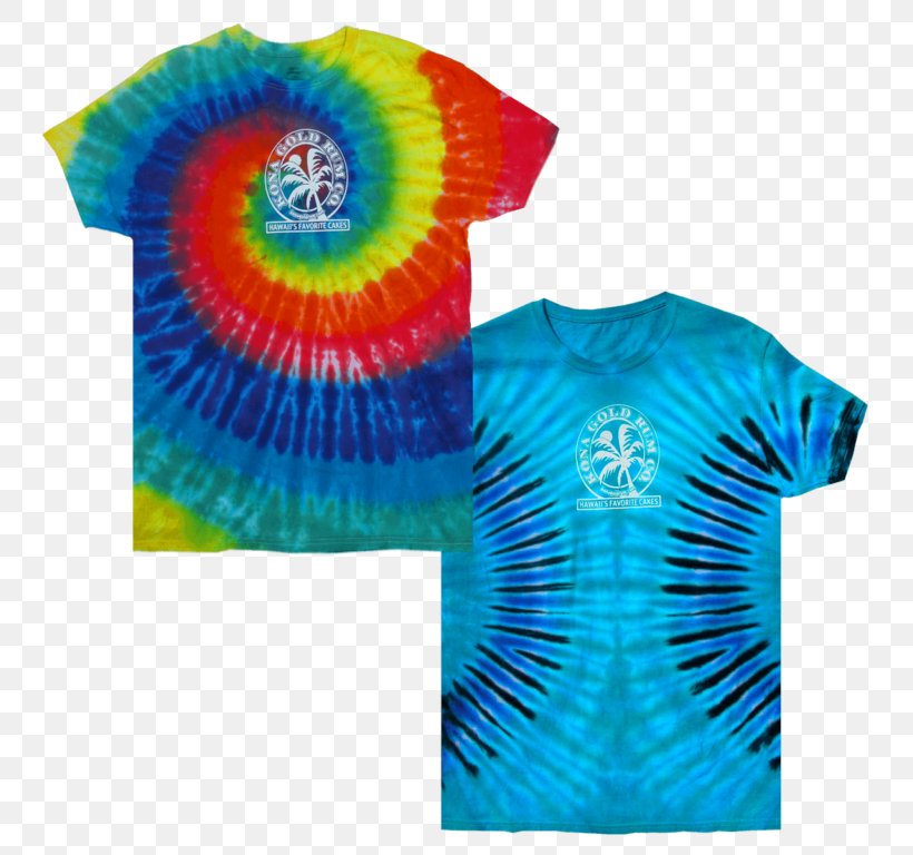 T-shirt Tie-dye Kona Coffee, PNG, 768x768px, Tshirt, Bag, Blue, Coffee, Cotton Download Free