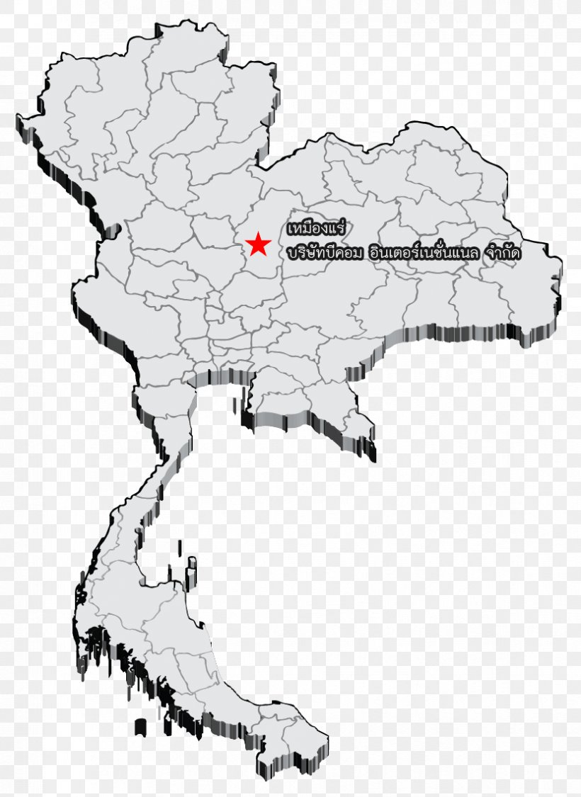 Thailand Map Three-dimensional Space 3D Slash Location, PNG, 829x1138px, 3d Slash, 3d Warehouse, Thailand, Area, Black And White Download Free