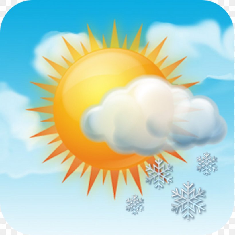 Weather Forecasting Snow Clip Art, PNG, 1024x1024px, Watercolor, Cartoon, Flower, Frame, Heart Download Free