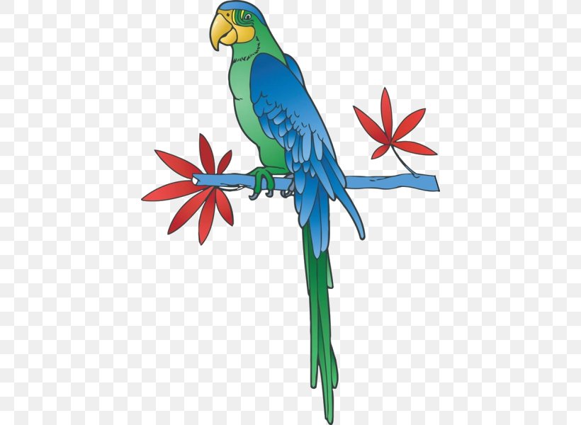 Parrot Royalty-free Clip Art, PNG, 422x600px, Parrot, Art, Beak, Bird, Branch Download Free