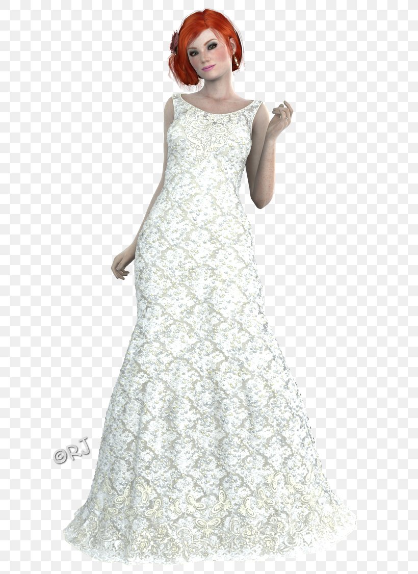Wedding Dress Cocktail Dress Party Dress, PNG, 623x1126px, Watercolor, Cartoon, Flower, Frame, Heart Download Free