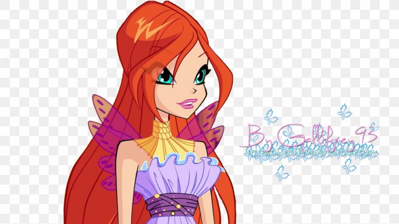 Bloom Winx Club, PNG, 1024x576px, Watercolor, Cartoon, Flower, Frame, Heart Download Free