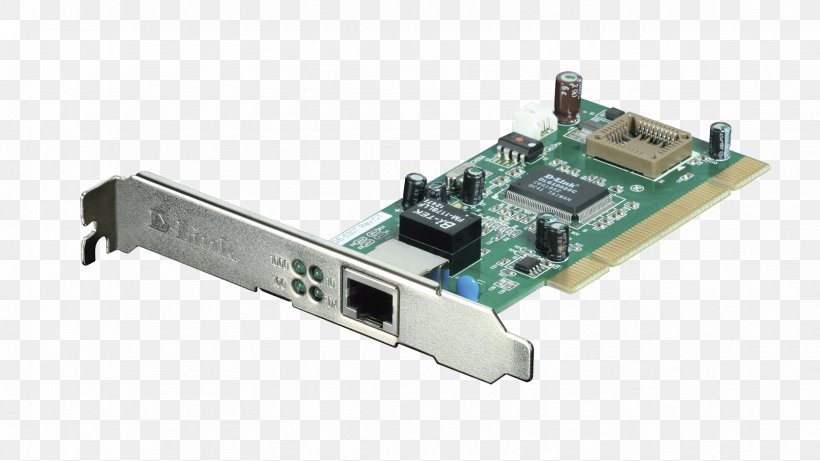 D-Link Conventional PCI Gigabit Ethernet Network Cards & Adapters, PNG, 1664x936px, Dlink, Computer, Computer Component, Computer Network, Computer Networking Download Free