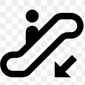 Escalator - Escalator Stairs Symbol Rapid Transit PNG
