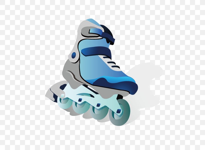 Roller Skating Free Content Skateboarding Clip Art, PNG, 600x600px, Roller Skating, Blue, Electric Blue, Footwear, Free Content Download Free