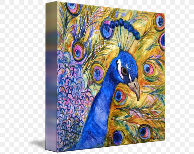 Art Oil Painting Acrylic Paint, PNG, 589x650px, Art, Acrylic Paint, Beak, Bird, Canvas Download Free