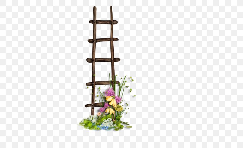 Ladder Wood Stairs Clip Art, PNG, 500x500px, Ladder, Advertising, Albom, Floral Design, Flower Download Free
