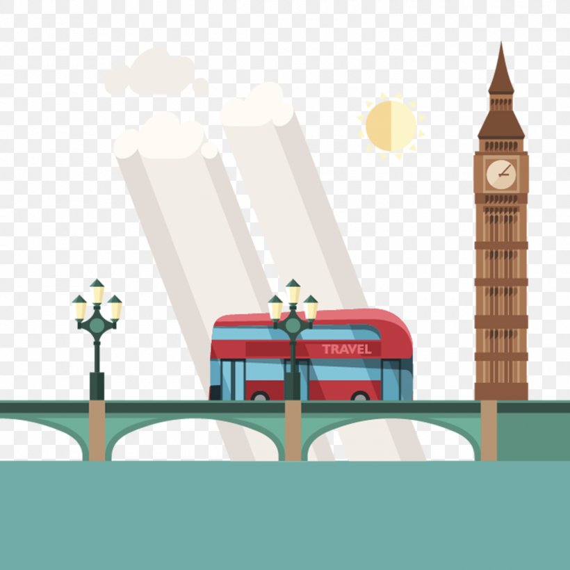 London Flat Design Illustration, PNG, 1500x1500px, London, Architecture, Art, Building, Cartoon Download Free