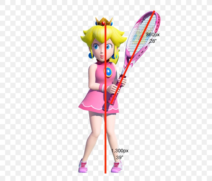 Mario Tennis Aces Luigi Princess Peach Super Mario 3D Land, PNG, 474x700px, Mario Tennis Aces, Bowser, Costume, Doll, Fictional Character Download Free