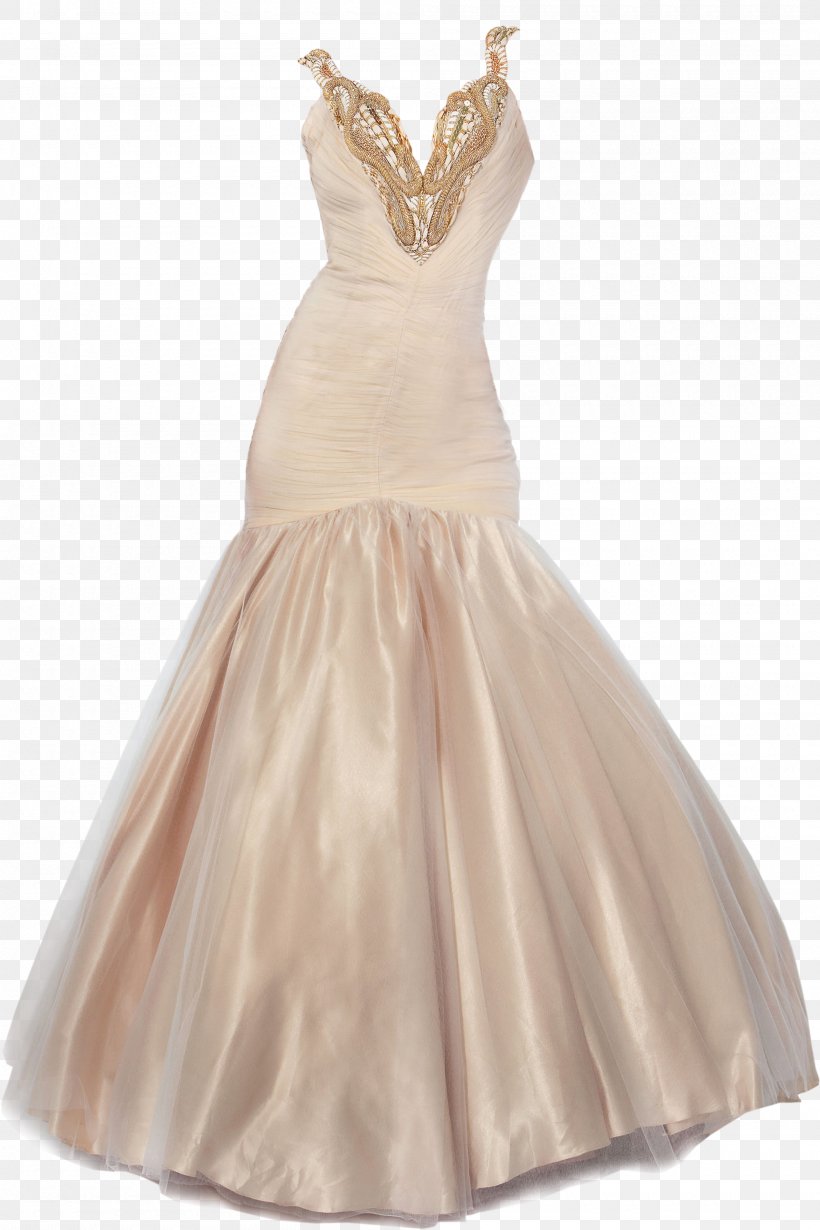 Contemporary Western Wedding Dress Fashion, PNG, 2000x3000px, Wedding Dress, Beige, Bridal Clothing, Bridal Party Dress, Clothing Download Free