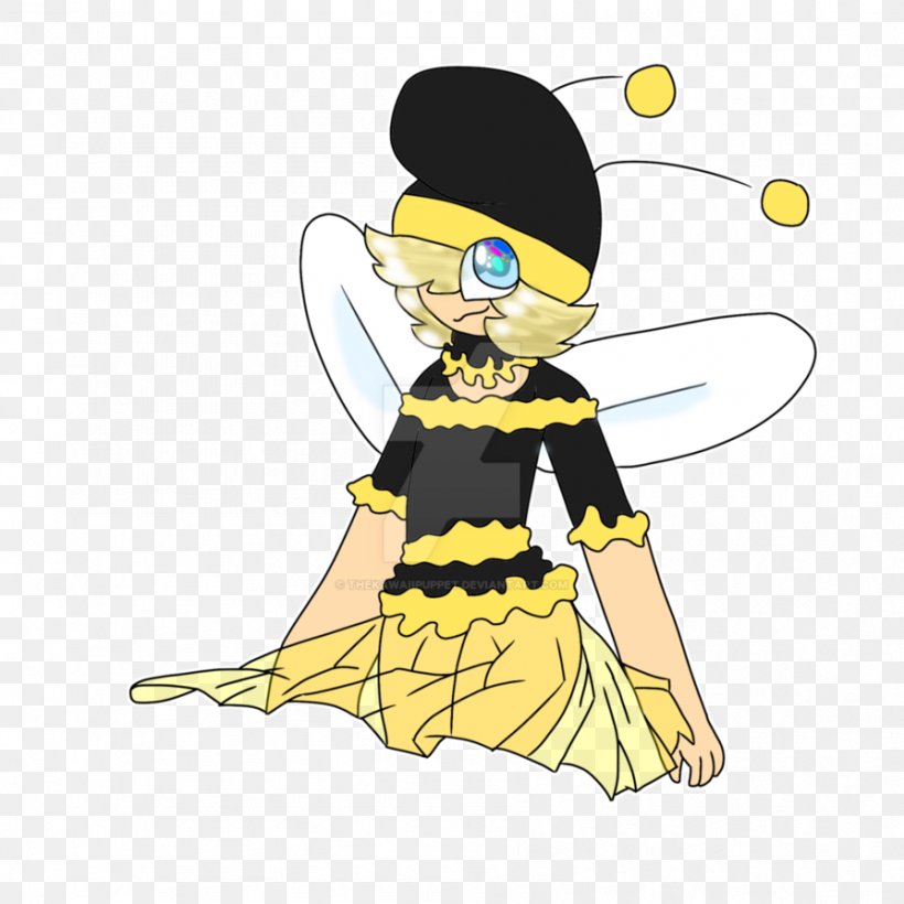 Honey Bee Headgear Clip Art, PNG, 894x894px, Honey Bee, Art, Bee, Cartoon, Character Download Free