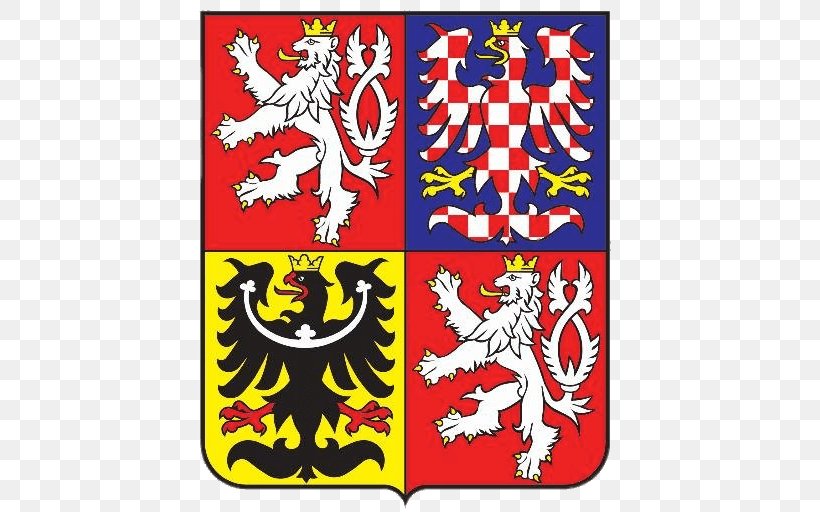 Bohemia Czech Lands Coat Of Arms Of The Czech Republic Czech Men's National Ice Hockey Team Country, PNG, 512x512px, Bohemia, Art, Coat Of Arms, Coat Of Arms Of The Czech Republic, Country Download Free
