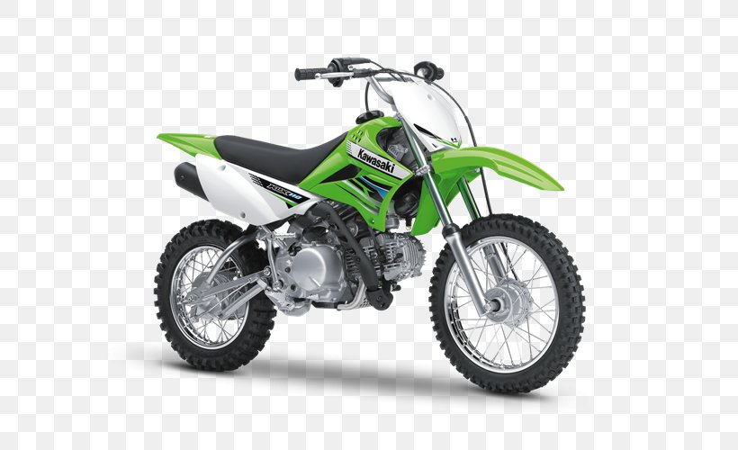 Kawasaki KLX 110 Motorcycle Single-cylinder Engine Kawasaki Heavy Industries, PNG, 666x500px, Kawasaki Klx 110, Automotive Exhaust, Automotive Exterior, Automotive Tire, Automotive Wheel System Download Free