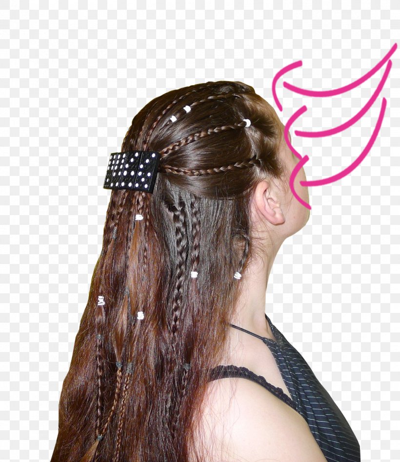 Long Hair Hair Tie Braid Headpiece, PNG, 1388x1600px, Long Hair, Braid, Brown, Brown Hair, Forehead Download Free