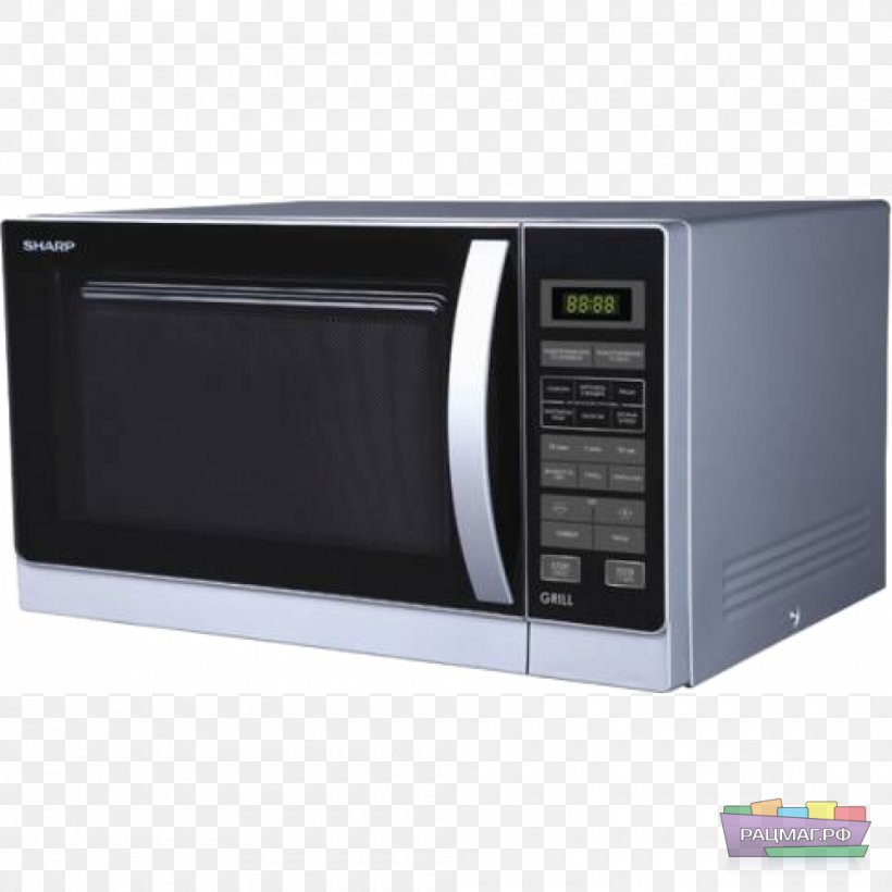 Microwave Ovens Sharp Solo Microwave Oven Hardware/Electronic Sharp R-762SLM Microwave Oven With Grill R762SLM Sharp Carousel Countertop Microwave Oven, PNG, 1000x1000px, Microwave Ovens, Cooking, Discounts And Allowances, Home Appliance, Kitchen Download Free